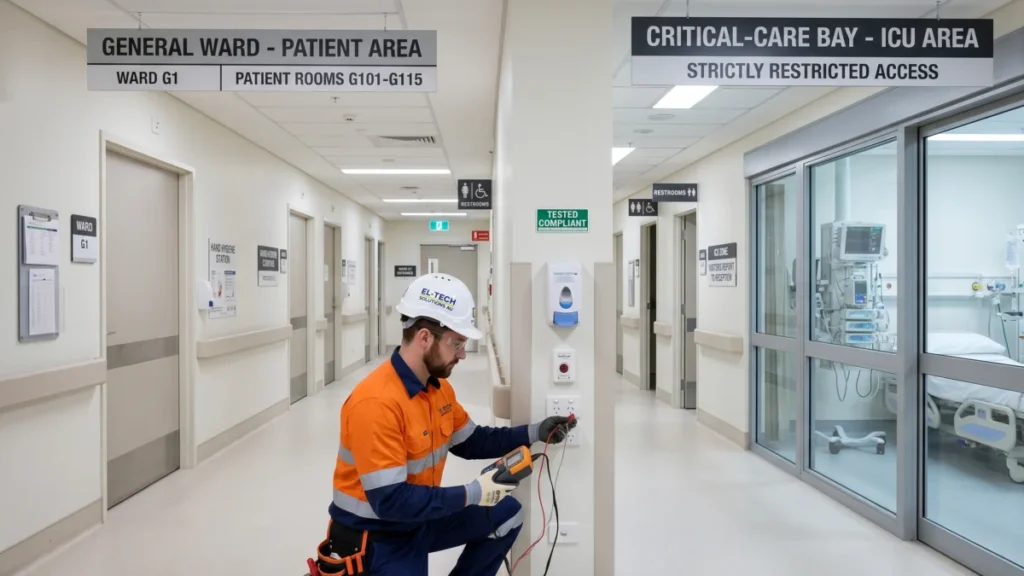 Identifying Different Patient Areas